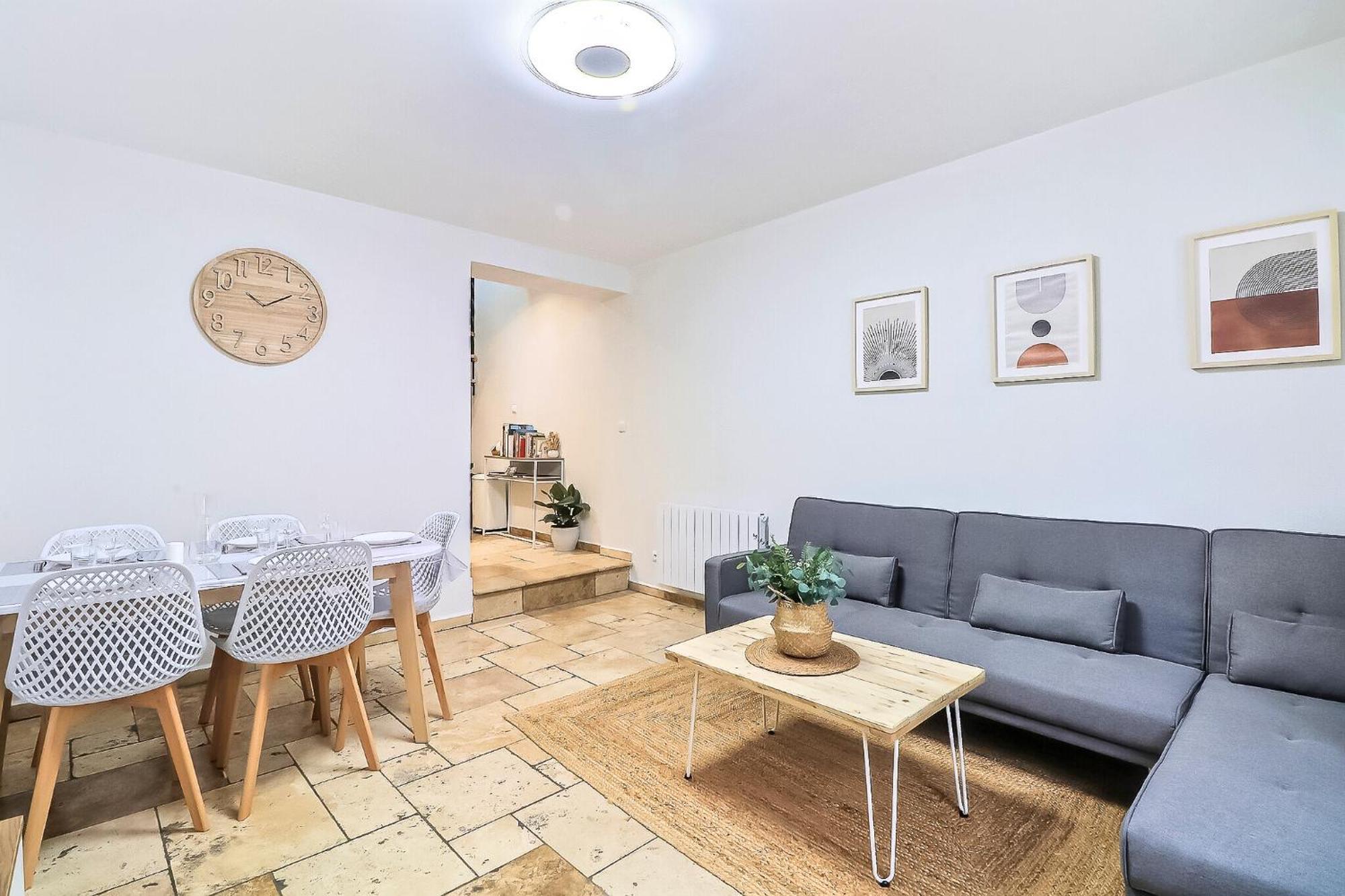 Le Logy-Cosy - Appartement 5 Pers - Clim Wifi Cosy Garage Сен-Жиль Экстерьер фото